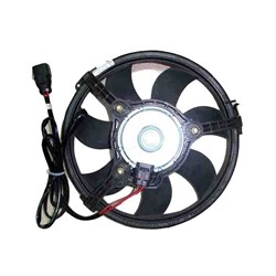 Cooling AC Condenser/Radiator Fan For 2001-2005 Volkswagen Passat and 2000-2003 Audi A8 Quattro