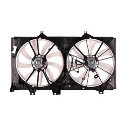 Cooling AC Condenser/Radiator Fan For 2013-2018 Toyota Avalon and 2012-2017 Toyota Camry