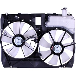 Cooling AC Condenser/Radiator Fan For 2004-2005 Toyota Sienna
