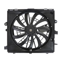 Cooling AC Condenser/Radiator Fan For 2013-2015 Cadillac CTS/ATS