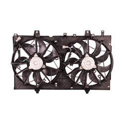 Cooling AC Condenser/Radiator Fan For 2014-2020 Nissan Rogue