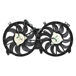 Cooling AC Condenser/Radiator Fan For 2009-2014 Nissan Maxima