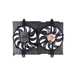 Cooling AC Condenser/Radiator Fan For 2008-2015 Nissan Rogue
