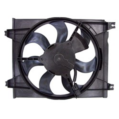Cooling AC Condenser Fan for 2004-2009 Kia Spectra Sedan and 2005-2009 Kia Spectra Hatchback