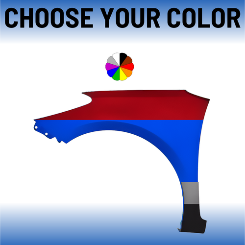 Passenger Side Fender For 2014-2018 Kia Forte Forte Koup Forte5