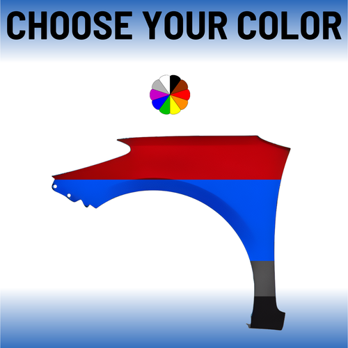 Driver Side Front Fender For 2014-2018 Kia Forte Forte Koup Forte5