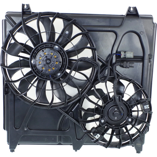 Cooling AC Condenser/Radiator Fan For 2003-2006 Kia Sorento