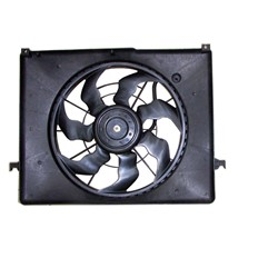 Cooling AC Condenser/Radiator Fan For 2006-2010 Hyundai Sonata