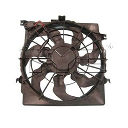 Cooling AC Condenser/Radiator Fan For 2011-2013 Kia Optima and Hyundai Sonata