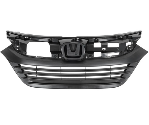 Black Textured Front Grille For 2019-2022 Honda HR-V