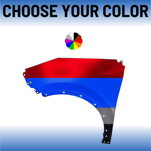 Driver Side Front Fender For 2017-2022 Kia Sportage Without Lamp Hole