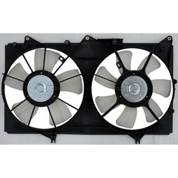 Cooling AC Condenser/Radiator Fan For 2004-2006 Lexus ES330 and Toyota Camry