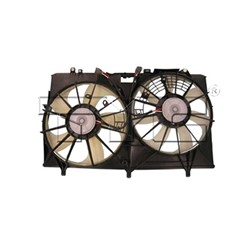 Cooling AC Condenser/Radiator Fan For 2010-2015 Lexus RX450H Without Control Module
