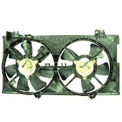 Cooling AC Condenser and Radiator Fan For 2003-2008 Mazda-6 Without Turbo