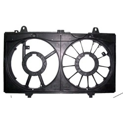 Cooling AC Condenser/Radiator Fan For 2007-2012 Nissan Sentra