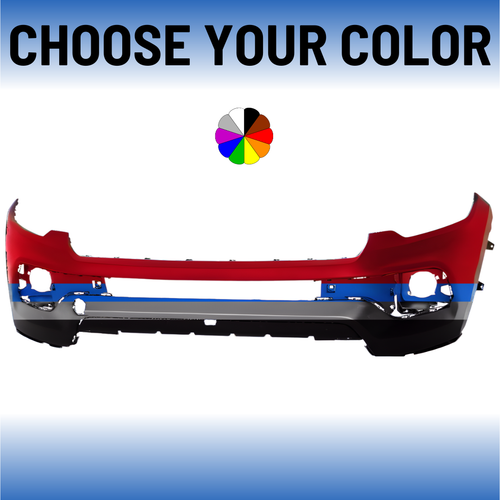 Front Bumper For 2022-2026 Jeep Compass MP Without Parallel Park