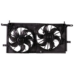 Cooling AC Condenser/Radiator Fan For 2001-2005 Pontiac Montana/Pontiac Aztek