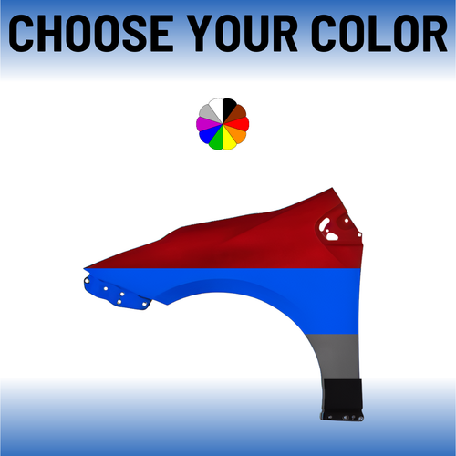 Driver Side Front Fender For 2016-2022 Toyota Prius