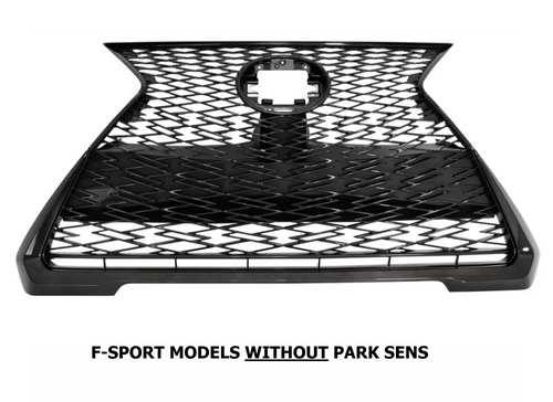 Front Grille For 2019-2024 Lexus UX200 UX250H F-Sport