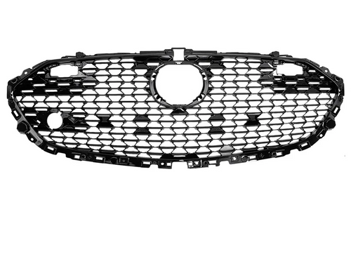 Matte Black Front Grille For 2019-2025 Mazda 3 Sedan Models