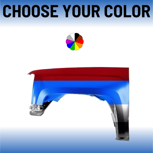 Driver Side Front Fender For 2014-2019 Chevrolet Silverado