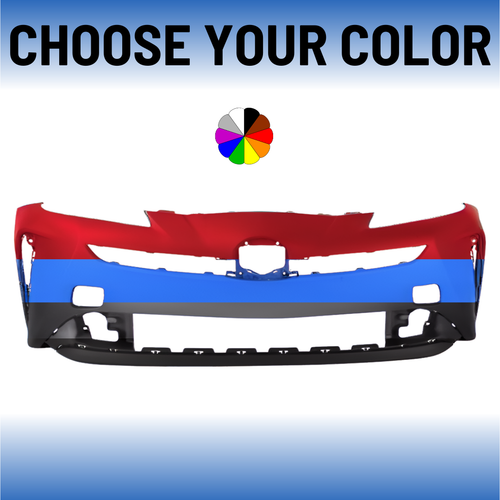 Front Bumper For 2019-2022 Toyota Prius Without Park Sensors