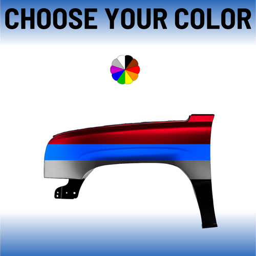 Driver Side Front Fender For 2003-2006 Chevrolet Silverado