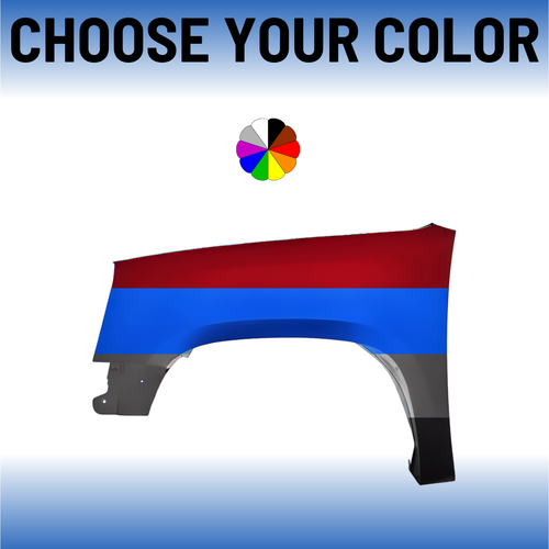 Driver Side Front Fender For 2007-2014 GMC Yukon