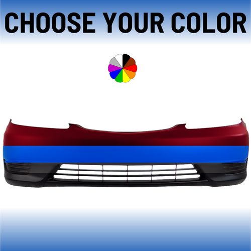 Front Bumper For 2005-2006 Toyota Camry USA Built Without Fog Lamps