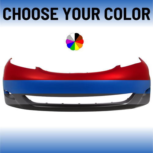 Front Bumper For 2006-2010 Toyota Sienna Without Park Sensor Holes