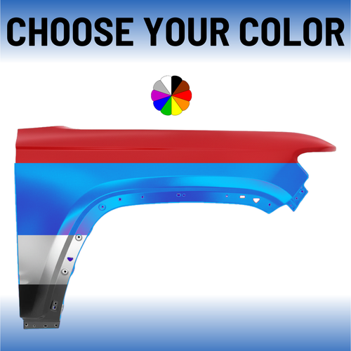 Passenger Side Front Fender For 2021-2025 Jeep Grand Cherokee L