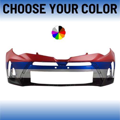 Front Bumper For 2017-2019 Toyota Corolla S