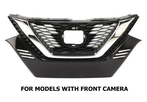 Front Grille For 2020-2022 Nissan Rogue Sport With Front Camera