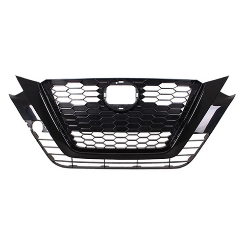 Black Front Grille For 2019-2022 Nissan Altima Without Camera