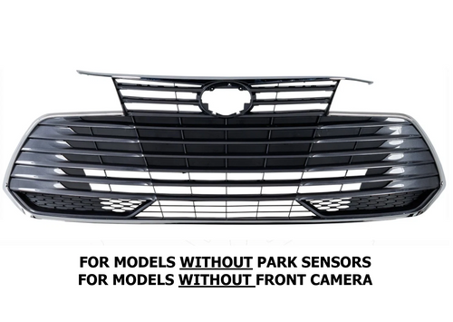 Front Grille For 2019-2022 Toyota Avalon Without Sensors