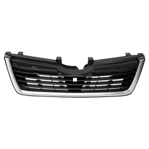 Matte Black and Silver Front Grill For 2019-2021 Subaru Forester