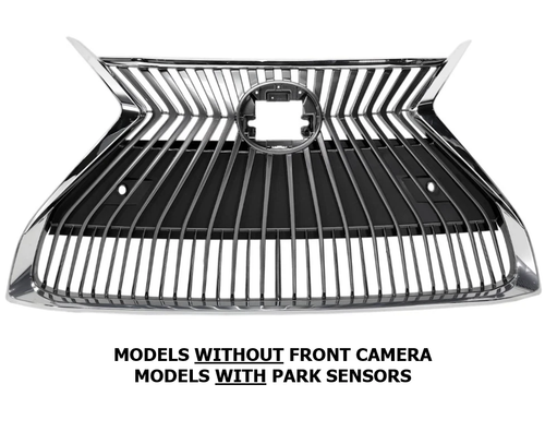 Front Grille For 2019-2021 Lexus ES250 ES300h ES350 Without Front Camera With Park Sensors