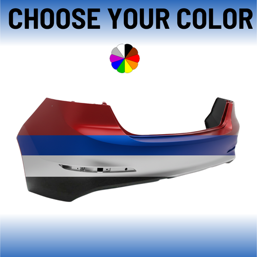 Rear Bumper For 2017-2018 Hyundai Elantra Sedan