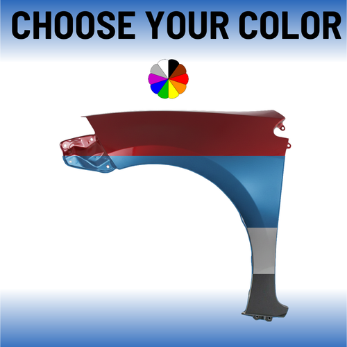 Driver Side Front Fender For 2014-2019 Toyota Corolla Sedan