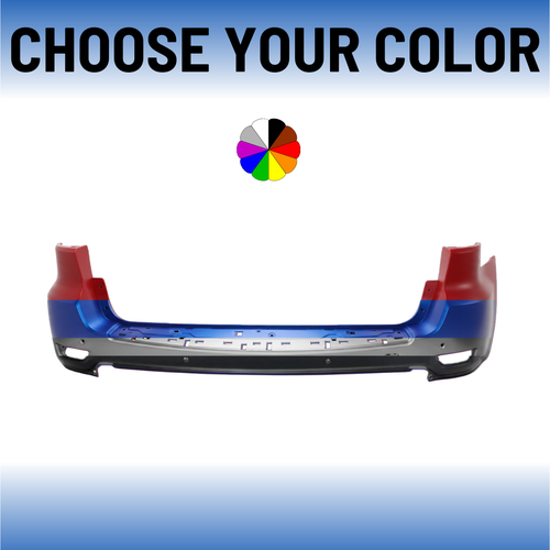 Rear Bumper For 2011-2015 Jeep Grand Cherokee With 4 Sensor Holes