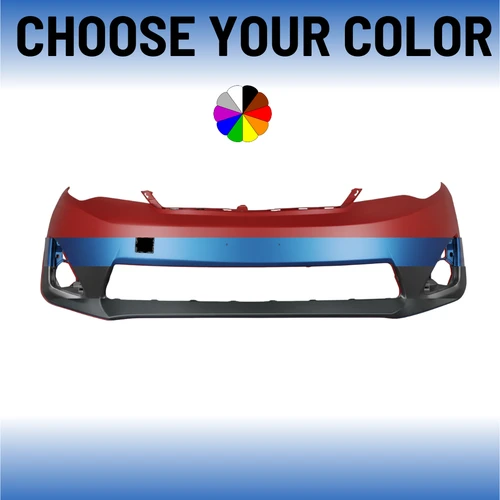 Front Bumper For 2012-2014 Toyota Camry Without Sensors