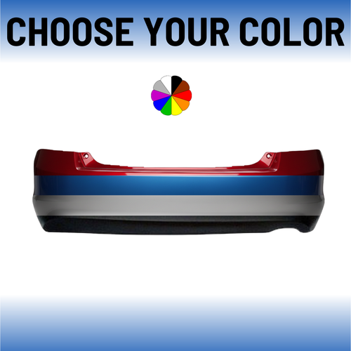 Rear Bumper Cover For 2008-2012 Honda Accord Sedan 4 Cylinder