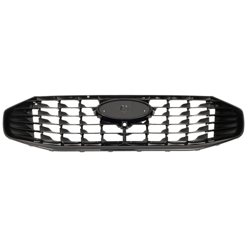 Black Front Grille For 2023-2026 Ford Escape With Camera Hole