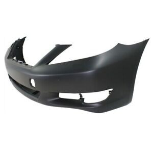 Primed Front Bumper Cover For 2010-2012 Lexus LS460 CAPA