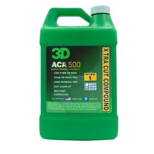 3D ACA 500 X-TRA Cut Compound 1 GALLON