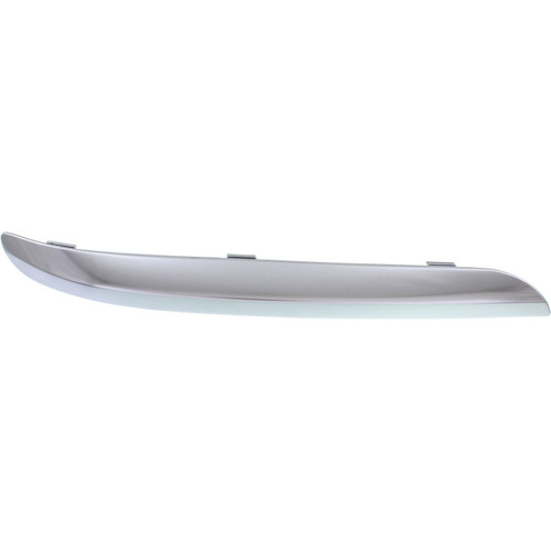 Front Passenger Side Bumper Molding Satin Chrome For 2011-2014 Chrysler 300 Front Passenger Side Bumper Molding Satin Chrome For 2011-2014 Chrysler 300