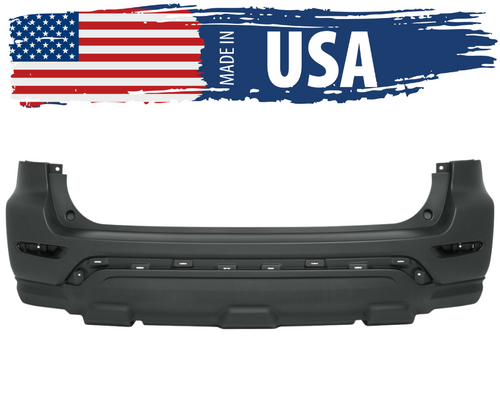 Rear Bumper Cover For 2017-2019 Nissan Pathfinder