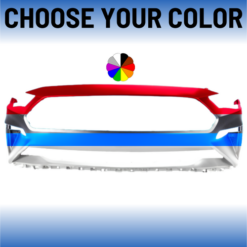 Front Bumper Cover For 2018-2023 Ford Mustang