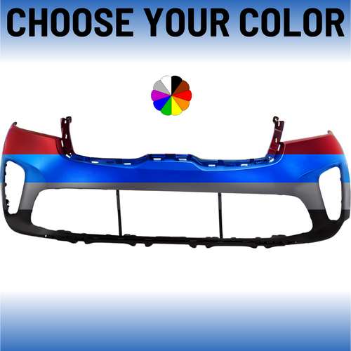 Front Bumper Cover For 2019-2020  KIA Sorento Without Sensors Front Bumper Cover For 2019-2020  KIA Sorento Without Sensors