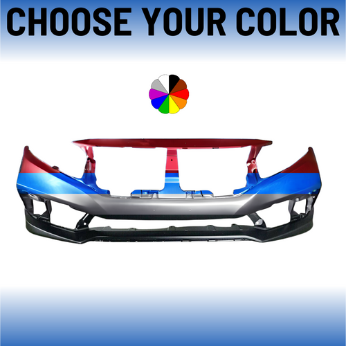 Front Bumper Cover For 2019-2021 Honda Civic Sedan And Coupe Models CAPA